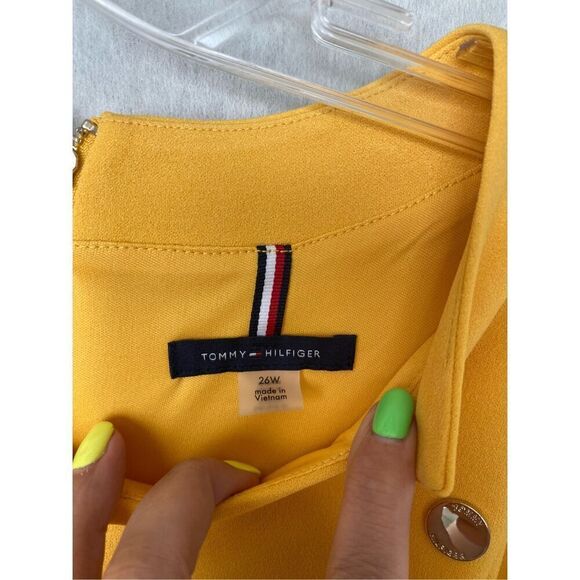 Tommy Hilfiger Women's Plus Size Mock Collar Sleeveless Dress NWT - Picture 5 of 13